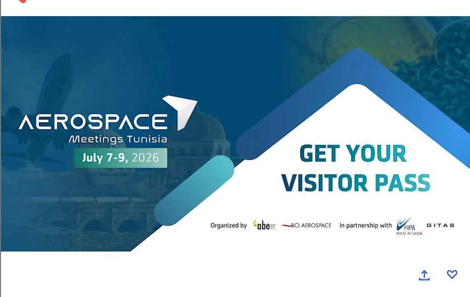Aerospace Meetings Tunisia 2026 at Radisson Blu Hotel & Convention Center, Tunis, Tunis, July 7, 2026