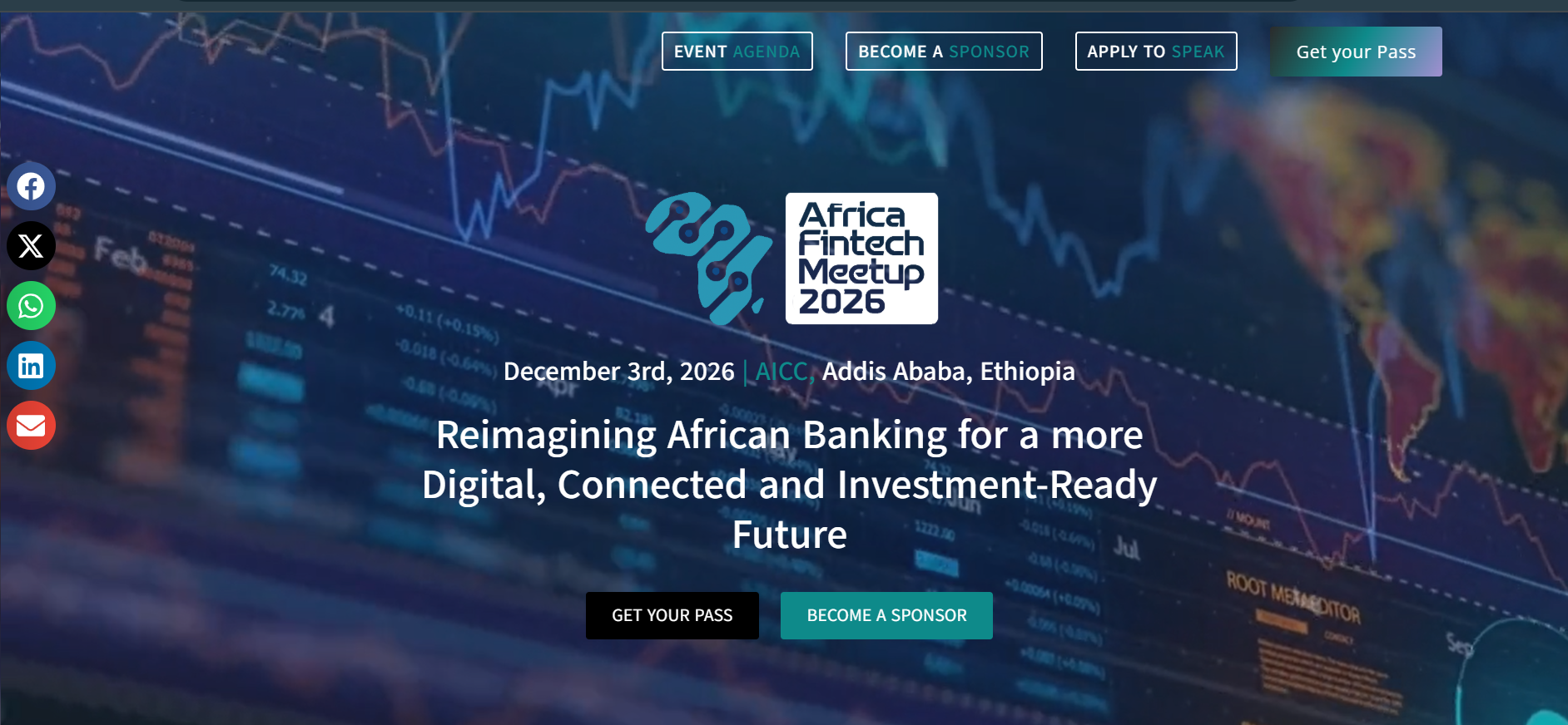 Africa Fintech Meetup at Addis International Convention Centre (AICC), Addis Ababa, December 3, 2026