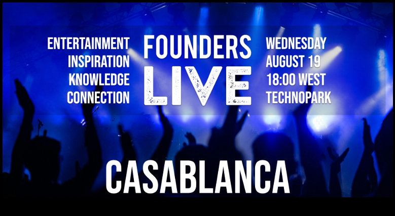 Founders Live Casablanca at Technopark Casablanca, Casablanca, August 19, 2026
