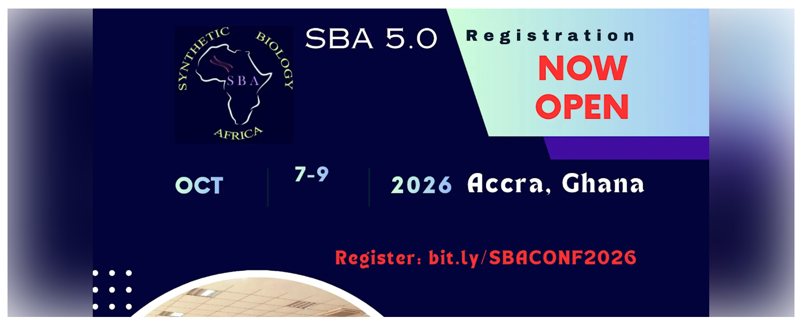 SBA5.0 International Synthetic Biology and Biosecurity Conference in Africa at Accra, Accra, October 7, 2026